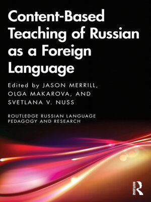 cover image of Content-Based Teaching of Russian as a Foreign Language
